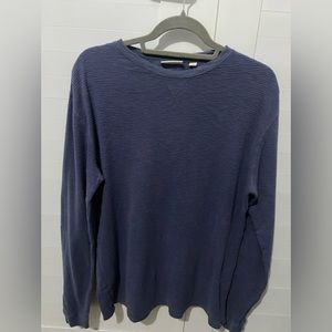 Long Sleeve Blue Sweater
